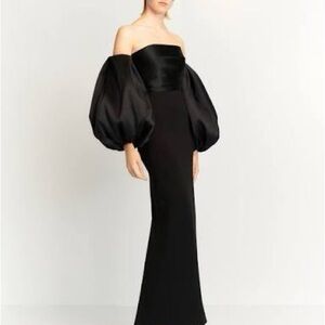 Elegant Black Off-Shoulder Dress